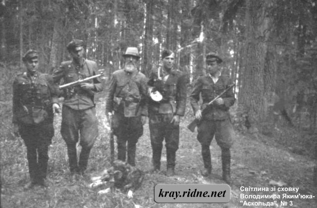 03. Назарій Данилюк, Іван Кулик, Василь Скригунець, Мельник-“Хмара”, Микола Харук 03. Назарій Данилюк, Іван Кулик, Василь Скригунець, Мельник-“Хмара”, Микола Харук